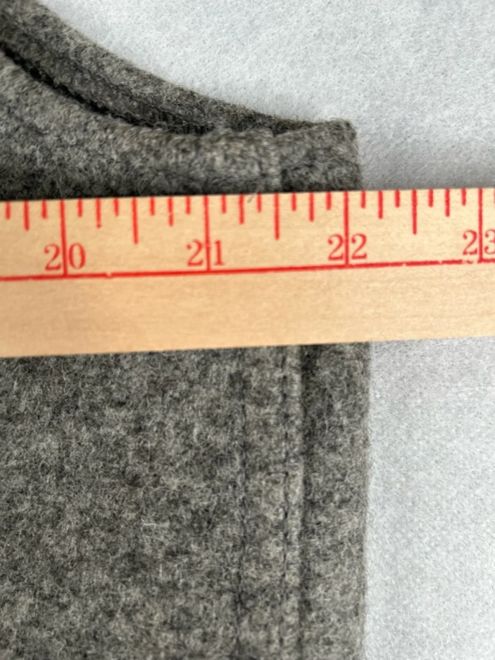Vintage Filson Virgin Wool Mackinaw Vest 44 Gray Style 20 USA Workwear Hunting - Picture 7 of 10